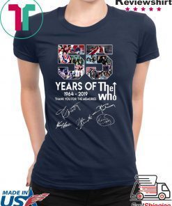 55 Years of The Who shirt