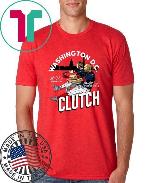 Offcial Adam Eaton Howie Kendrick Clutch Tee Shirt