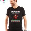 All I Want For Christmas Is A Basketball Santa Ugly Christmas T-Shirt