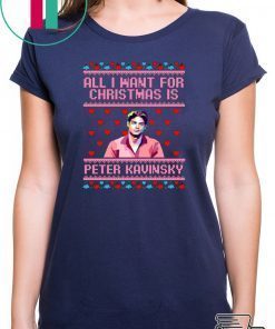 All I Want For Christmas Is Peter Kavinsky Christmas T-Shirt