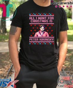 All I Want For Christmas Is Peter Kavinsky Christmas T-Shirt