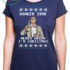 Archer Danger Zone Merry Drunk I’m Christmas T-Shirt