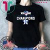 Astros American League Champioinship Tee Shirts
