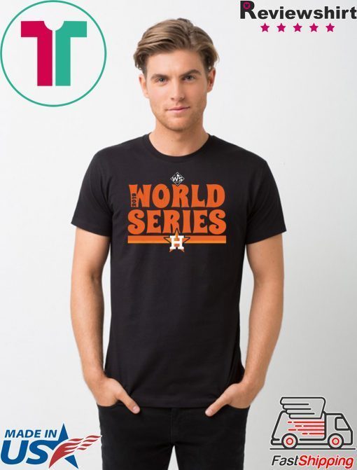 Astros Cap with 2019 World Series Patch T shirt