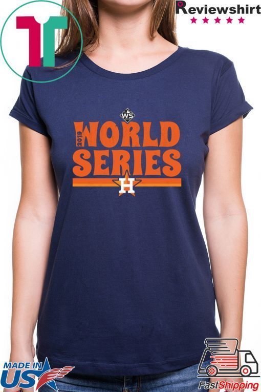 Astros Cap with 2019 World Series Patch T shirt