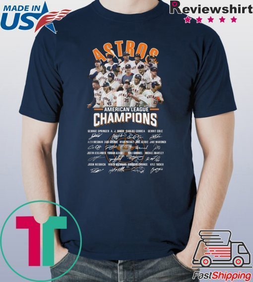 Astros Championship all signature shirt