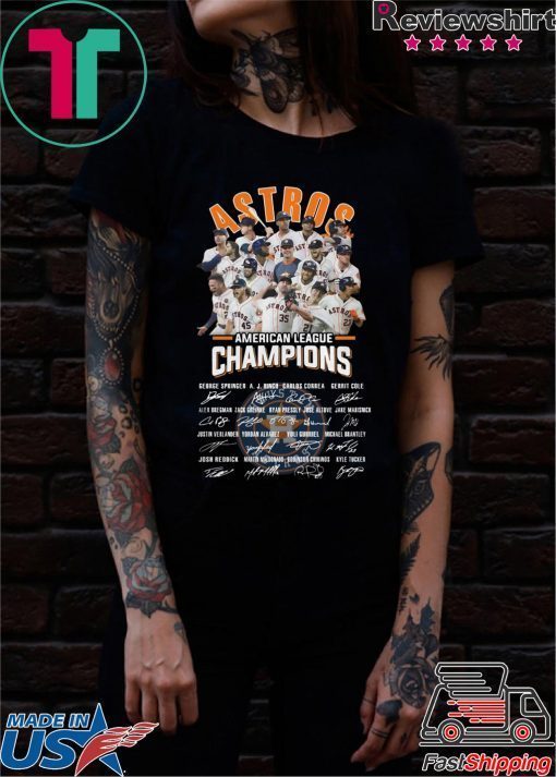 Astros Championship all signature shirt