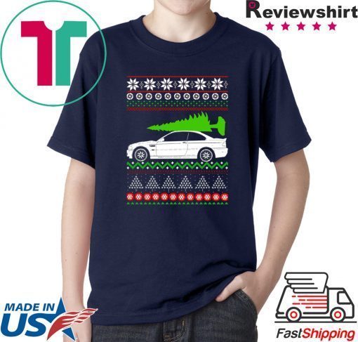 BMW E46 M3 Christmas T-Shirt