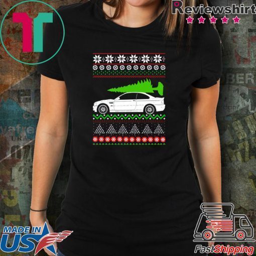 BMW E46 M3 Christmas T-Shirt