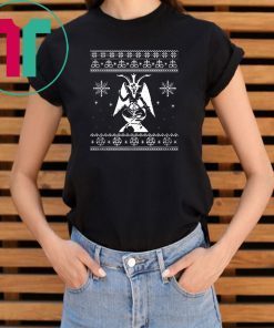 Baphomet Christmas Ugly Sweater T-Shirt