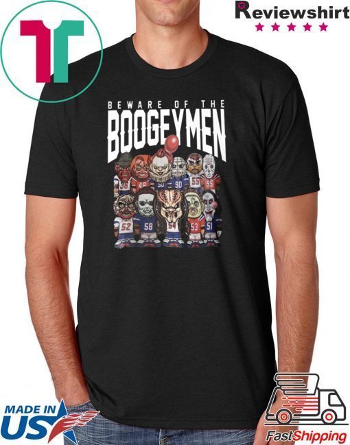 Beware Of The Boogeymen Patriots Defense Tee Shirts