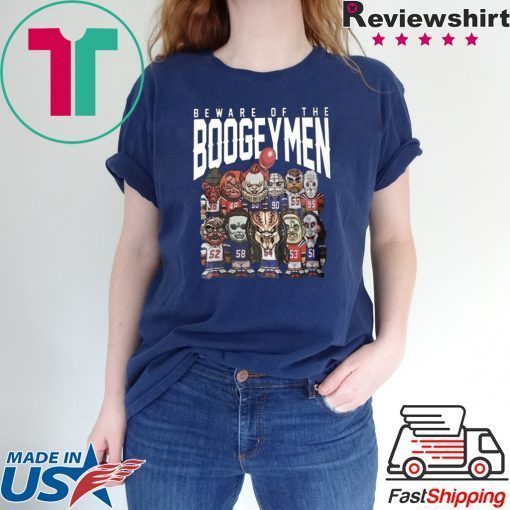 Beware Of The Boogeymen Patriots Defense Tee Shirts