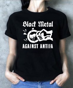 Black Metal Against Antifa Unisex Tee Shirt