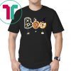 Boo Halloween Costume Spiders, Ghosts, Pumkin & Witch Hat T-Shirt