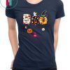 Boo Halloween Costume Unicorn Dabbing, Pumkin & Witch Hat T-Shirt
