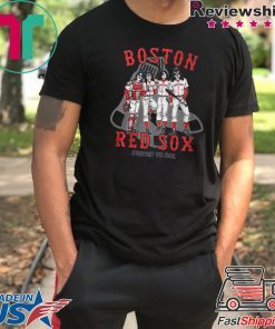 Boston red sox dressed to kill kiss rock band shirt