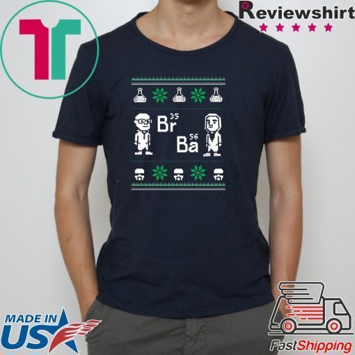 Breaking Bad Br35 Ba56 Christmas T-Shirt