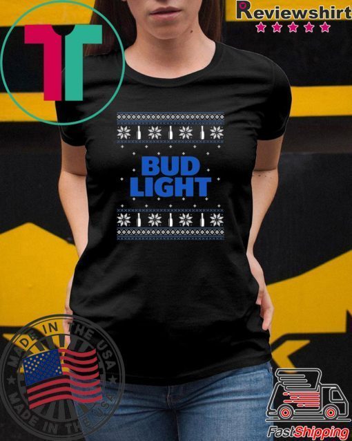 Bud Light Beer Sweatshirt Bud Light Beer Christmas Ugly T-Shirt