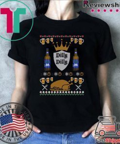 Bud Light Dilly Dilly Ugly Christmas T-Shirt