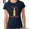 Bud Light Orange Reinbeer Christmas T-Shirt