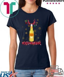 Bud Light Orange Reinbeer Christmas T-Shirt