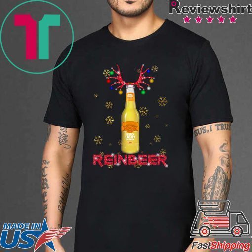 Bud Light Orange Reinbeer Christmas T-Shirt