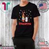 Budweiser Reinbeer Funny Beer Reindeer Christmas T-Shirt