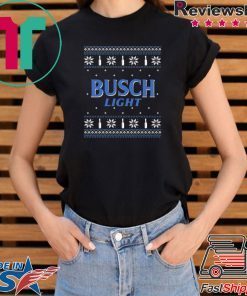 Busch Light Beer Sweatshirt Busch Light Christmas Ugly T-Shirt