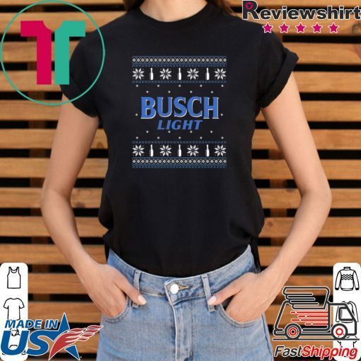 Busch Light Beer Sweatshirt Busch Light Christmas Ugly T-Shirt