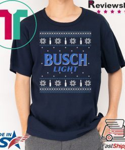 Busch Light Beer Sweatshirt Busch Light Christmas Ugly T-Shirt