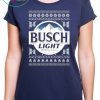 Busch Light Beer Ugly Christmas T-Shirt