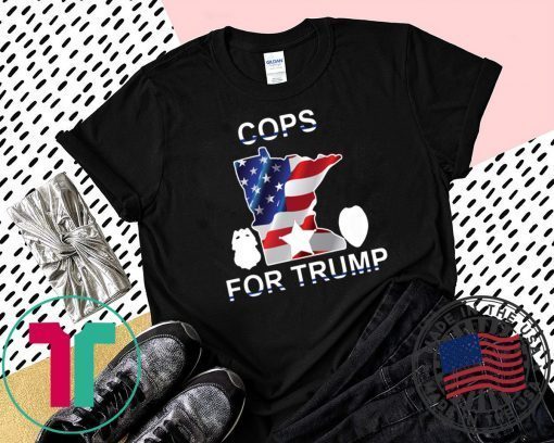 Buy Cops for Trump Minnesota T-Shirt