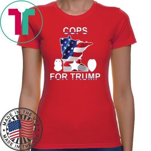 Buy Cops for Donald Trump T-Shirt