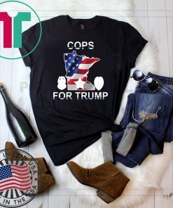 Buy Cops for Donald Trump T-Shirt