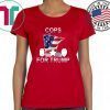 Buy Cops for Donald Trump T-Shirt