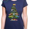 Cars Christmas Tree Shirt