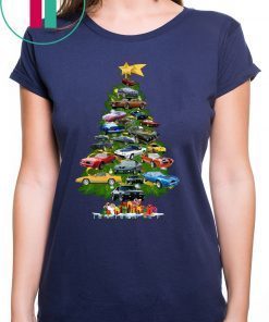 Cars Christmas Tree Shirt