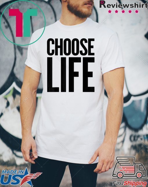 Choose Life Vintage Retro 80s Funny T-Shirt