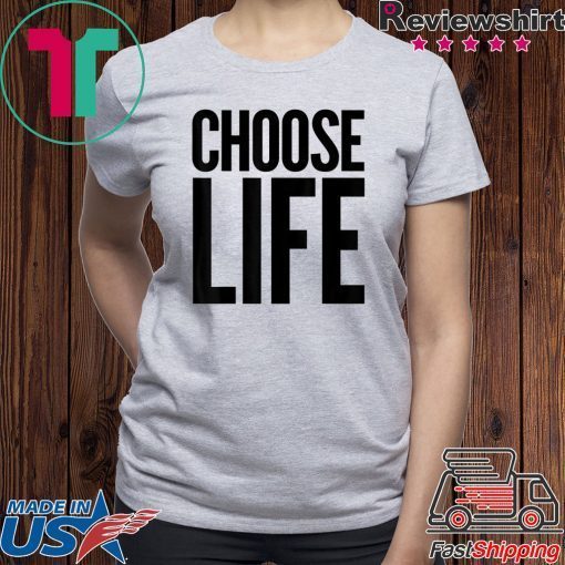 Choose Life Vintage Retro 80s Funny T-Shirt