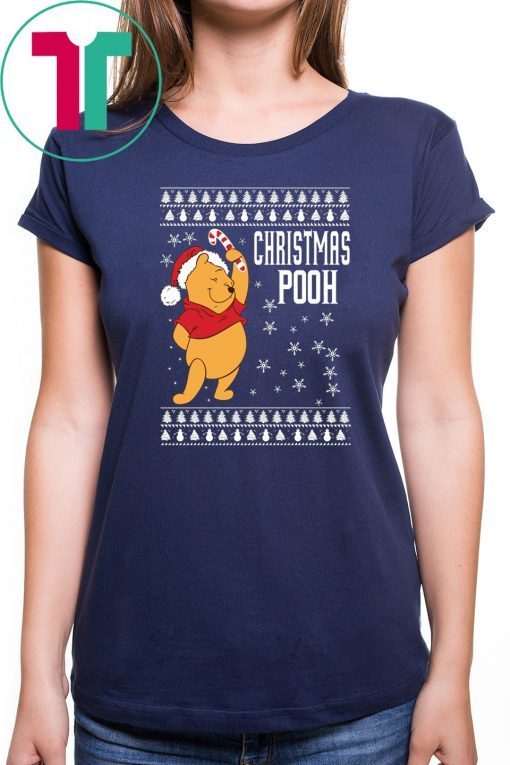 Christmas Pooh ugly T-Shirt