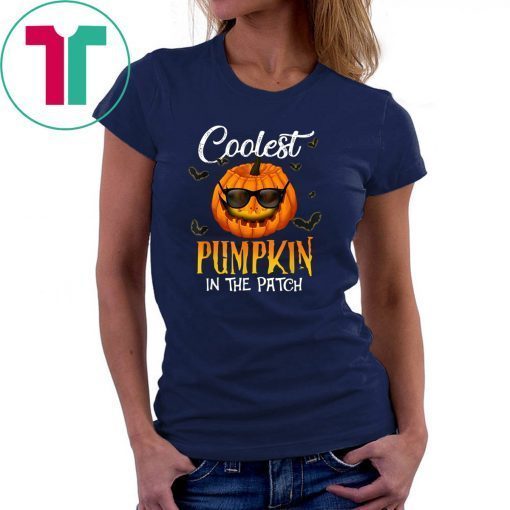 Coolest Pumpkin In The Patch Halloween Costume Gift T-Shirt