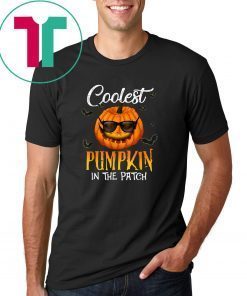 Coolest Pumpkin In The Patch Halloween Costume Gift T-Shirt