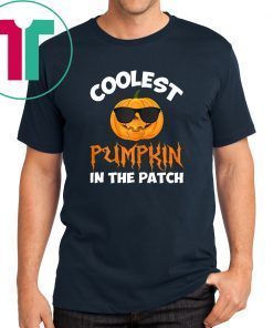 Coolest Pumpkin In The Patch Halloween Costume Kid Teacher T-Shirt