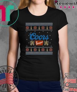 Coors Banquet Beer Sweatshirt Coors Banquet Christmas Ugly T-Shirt