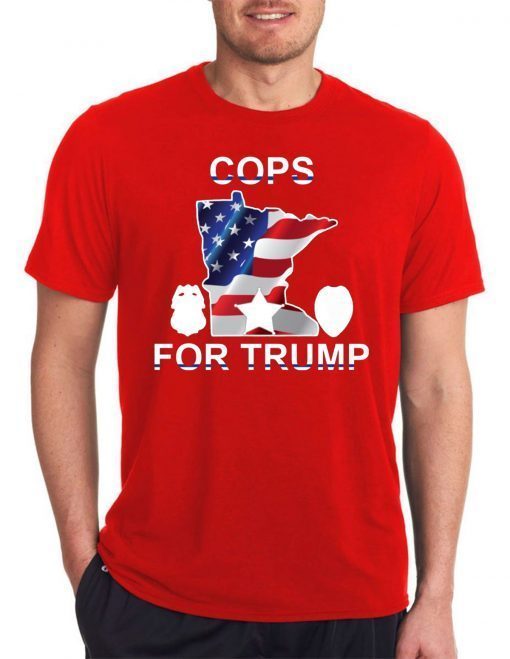 Cops For Trump 2020 Funny T-Shirt