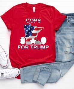 Cops For Trump Minneapolis Police Union Tee Shirt