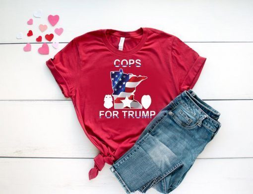 Cops for Donald Trump 2020 Tee Shirt sale