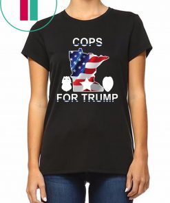 Cops for trump minnesota shirt