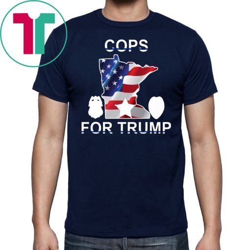 Cops for trump minnesota shirt