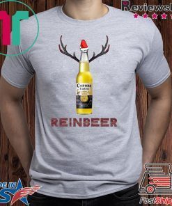 Corona Extra Beer Reinbeer Funny Christmas T-Shirt